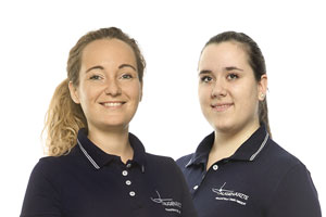 Jana Fee Beck und Melina Horst Jana Fee Beck und Melina Horst