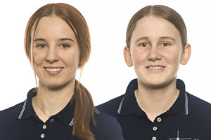 Danielle Krawzyk und Fiona Peikert Danielle Krawzyk und Fiona Peikert